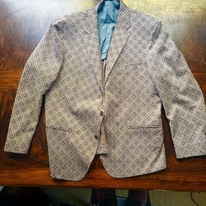Men's Classic Checkered Blazer